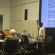 A meeting of the Toronto Police Services Board was adjourned abruptly April 20 when journalist and activist Desmond Cole refused to leave in protest of the decision police made to retain data collected through the controversial practice of “carding,” stopping people on the street and recording their personal information in a database. (Wendy Gillis/Toronto Star)